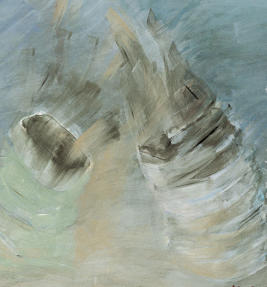 Serie "TOYS" | "TOP" | Acryl auf Malplatte | Fragment | 100 x 80 cm | 2001