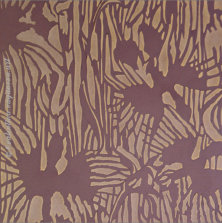 „Weiße Vogelblumen“ | Scherenschnitt | Papier | 210 x 29,7 cm | 2009