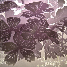 „Blumen-01“ | Scherenschnitt | Papier | 25 x 35 cm | Fragment | 2009