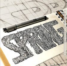  "SPRING" [FRÜHLING] | Zeichnung | Fineliner | 21 x 14 cm | 19.02.2017