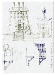 ARCHITEKTUR-03-2 | BLEISTIFTZEICHNUNG