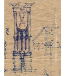ARCHITEKTUR-04-1 | FEDERZEICHNUNG